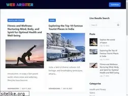 Sites similar to webarbiter.in