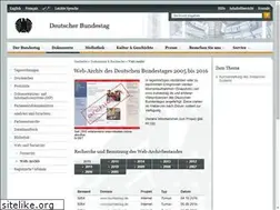 Sites similar to webarchiv.bundestag.de