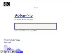 Sites similar to webarchiv.cz