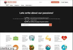 Sites similar to webarticleservices.com