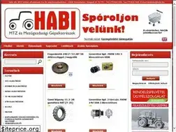 Sites similar to webaruhaz.habi.hu