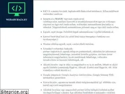 Sites similar to webaruhaza.eu
