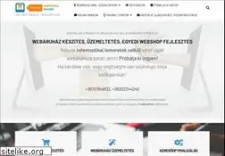Sites similar to webaruhazkeszites-web.hu
