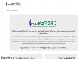 Sites similar to webasr.org