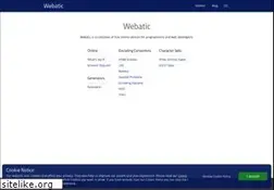 Sites similar to webatic.com