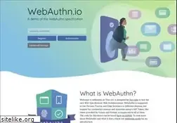Sites similar to webauthn.io