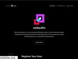 Sites similar to webauthn.me