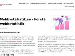 Sites similar to webb-statistik.se
