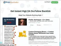 Sites similar to webbacklinko.com