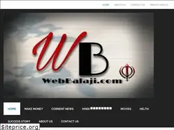 Sites similar to webbalaji.com