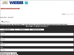 Sites similar to webbchevroletoaklawn.com