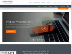 Sites similar to webberwentzel.com