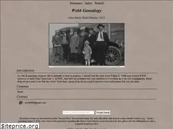 Sites similar to webbgenealogy.com