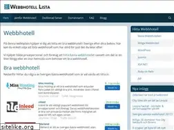 Sites similar to webbhotelllista.se