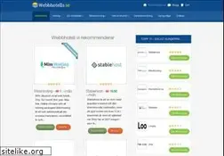 Sites similar to webbhotells.se