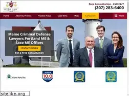 Sites similar to webblawmaine.com