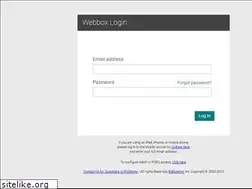 Sites similar to webbox.com