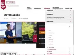 Sites similar to webcampus.stevens.edu