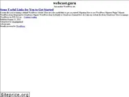 Sites similar to webcast.guru