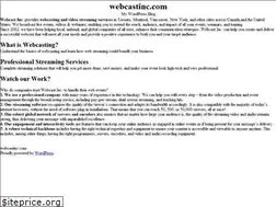 Sites similar to webcastinc.com