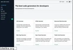 Sites similar to webcode.tools
