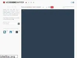 Sites similar to webcodesniffer.net