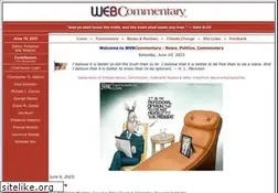 Sites similar to webcommentary.com