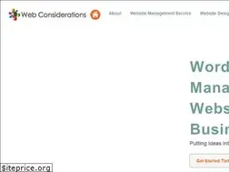 Sites similar to webconsiderations.com