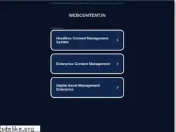 Sites similar to webcontent.in