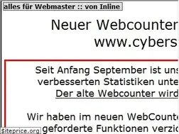 Sites similar to webcounter.goweb.de