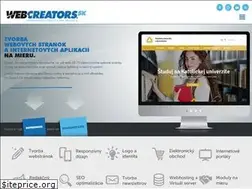 Sites similar to webcreators.sk