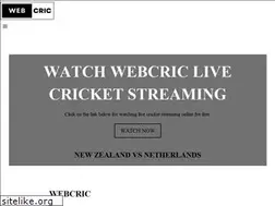 Sites similar to webcric.online