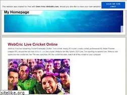 Sites similar to webcric.page.tl