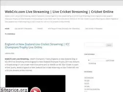 Sites similar to webcriclive.wordpress.com
