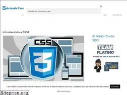 Sites similar to webdesdecero.com