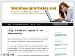 Sites similar to webdesignarticles.net