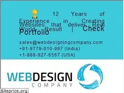 Sites similar to webdesigningcompany.com