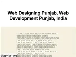 Sites similar to webdesigningpunjab.com
