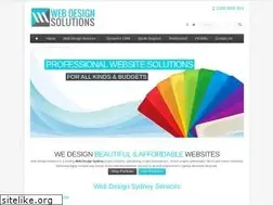 Sites similar to webdesignsolutionsydney.com.au