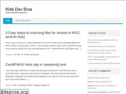 Sites similar to webdevbros.net