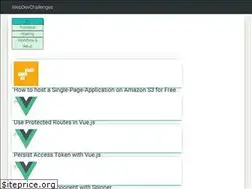 Sites similar to webdevchallenges.com