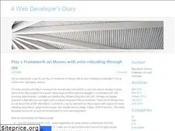 Sites similar to webdevelopersdiary.com