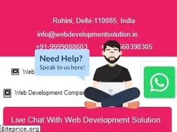 Sites similar to webdevelopmentsolution.in