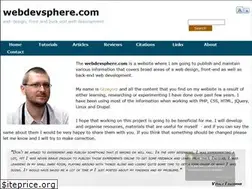 Sites similar to webdevsphere.com
