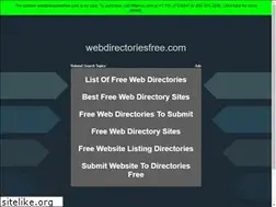 Sites similar to webdirectoriesfree.com