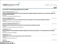 Sites similar to webdisclosure.com