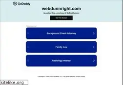 Sites similar to webdunnright.com