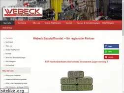 Sites similar to webeck-baustoffhandel.de
