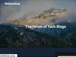 Sites similar to webeeshop.com