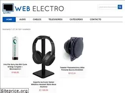 Sites similar to webelectro.com.ar